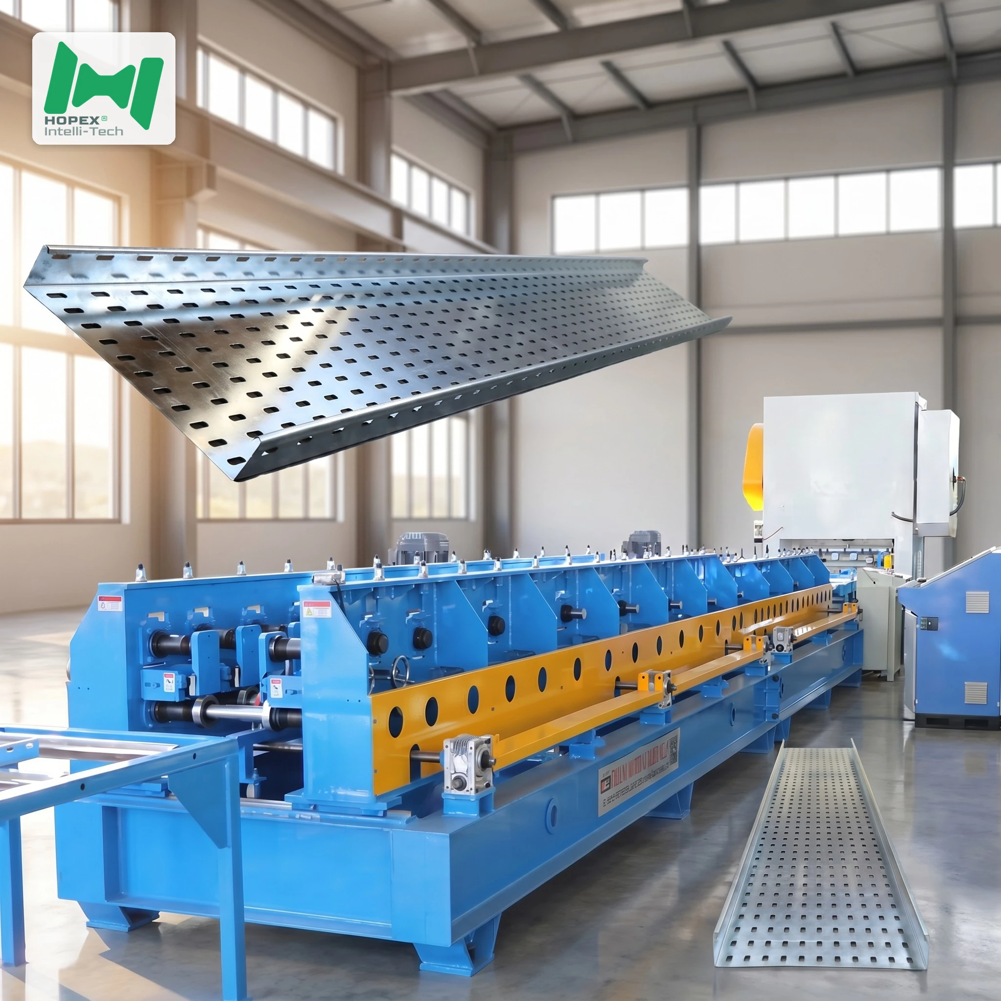 cable tray on a roll