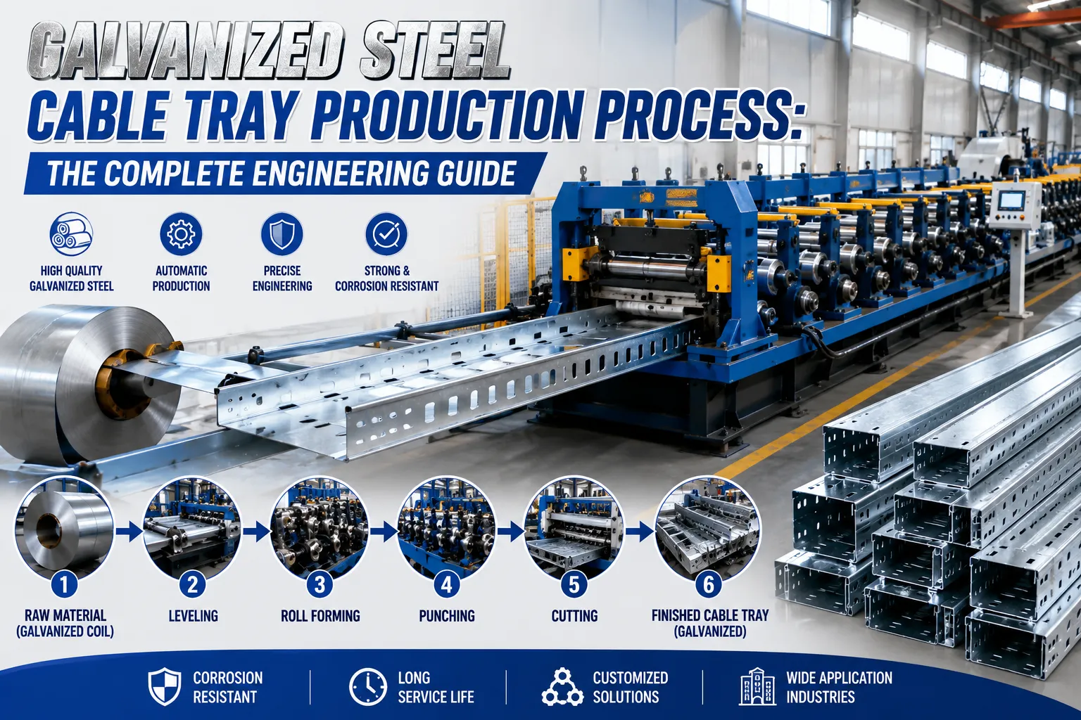 Galvanized Steel Cable Tray