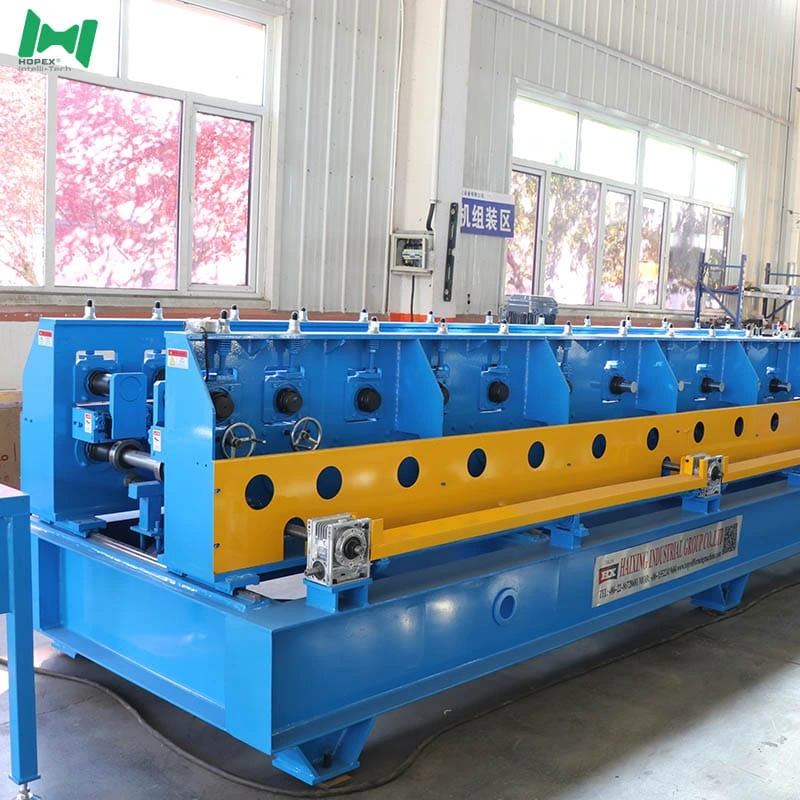 blue cable tray roll forming machine