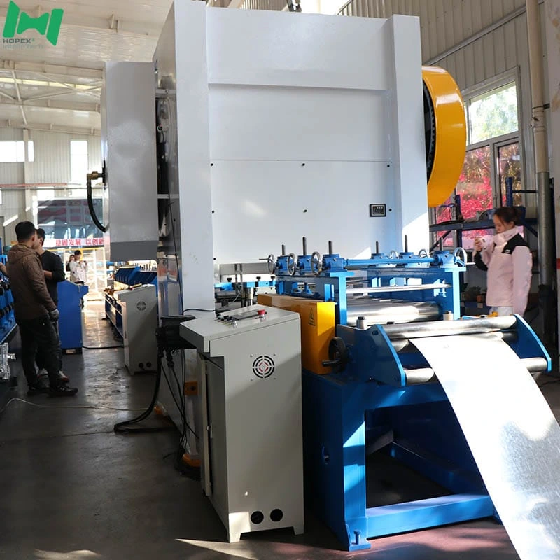cable tray machine with decoiler