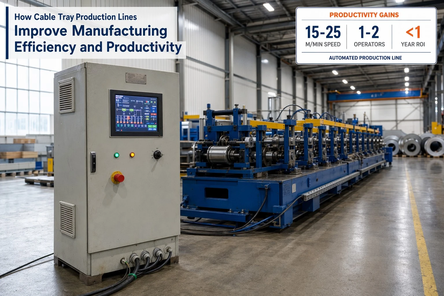 how-cable-tray-production-lines-improve-manufacturing-efficiency-and-productivity