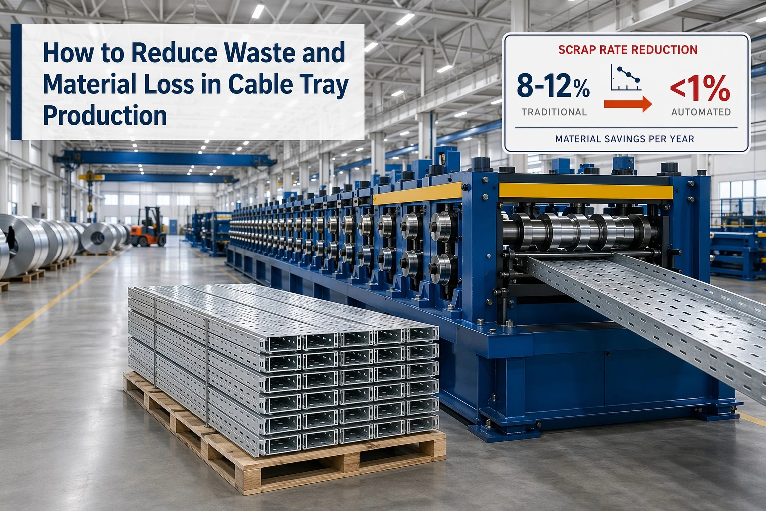 how-to-reduce-waste-and-material-loss-in-cable-tray-production